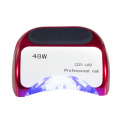 48W LED lámpara de uñas LED CCFL Secadora Máquina UV Gel Esmalte de uñas Curado